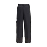 Undercover Black Polyester Cargo Pants
